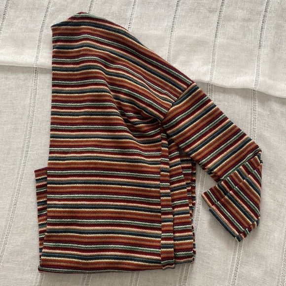 Rokoko long multicolored cardigan. - Picture 6 of 9